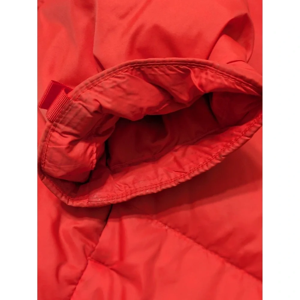 The North Face Jacket Mens Medium Red Down Puffer 550 Full Zip Outdoor Winter